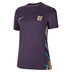 Damen England Fußballtrikot EM 2024 Auswärtstrikot