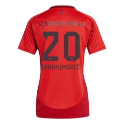 Damen FC Bayern München Ibrahimovic #20 Fußballtrikots 2024-25 Heimtrikot