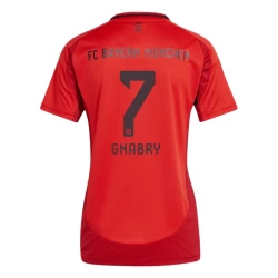 Damen FC Bayern München Serge Gnabry #7 Fußballtrikot 2024-25 Heimtrikot