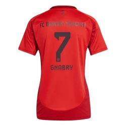 Damen FC Bayern München Serge Gnabry #7 Fußballtrikots 2024-25 Heimtrikot