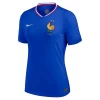 Damen Kylian Mbappé #10 Frankreich Fußballtrikots EM 2024 Heimtrikot