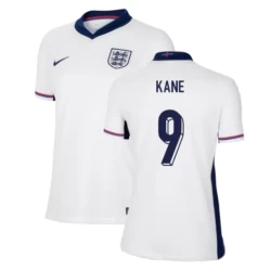 Damen Harry Kane #9 England Fußballtrikot EM 2024 Heimtrikot