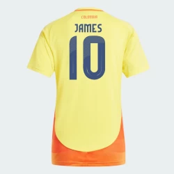 Damen James Rodríguez #10 Kolumbien Fußballtrikot Copa America 2024 Heimtrikot