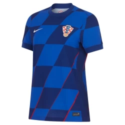 Damen Kroatien Fußballtrikot EM 2024 Auswärtstrikot