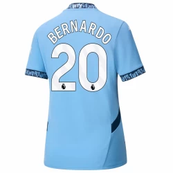 Damen Manchester City Bernardo Silva #20 Fußballtrikot 2024-25 Heimtrikot