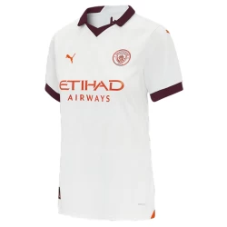 Damen Manchester City Fußballtrikot 2023-24 Auswärtstrikot