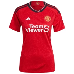 Damen Manchester United Fußballtrikot 2023-24 Heimtrikot