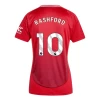 Damen Manchester United Marcus Rashford #10 Fußballtrikot 2024-25 Heimtrikot