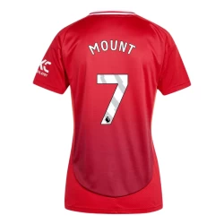 Damen Manchester United Mason Mount #7 Fußballtrikot 2024-25 Heimtrikot