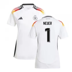 Damen Manuel Neuer #1 Deutschland Fußballtrikots EM 2024 Heimtrikot