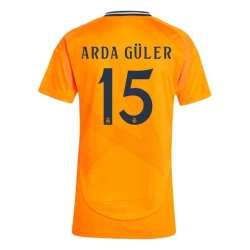 Damen Real Madrid Fußballtrikot 2024-25 Arda Güler #15 Auswärtstrikot