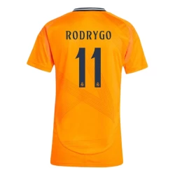 Damen Real Madrid Fußballtrikot 2024-25 Rodrygo #11 Auswärtstrikot