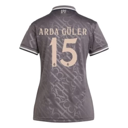 Damen Real Madrid Fußballtrikot Arda Güler #15 2024-25 Ausweichtrikot