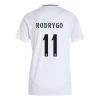 Damen Real Madrid Rodrygo #11 Fußballtrikot 2024-25 Heimtrikot