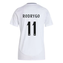 Damen Real Madrid Rodrygo #11 Fußballtrikots 2024-25 Heimtrikot