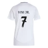 Damen Real Madrid Vinicius Junior #7 Fußballtrikots 2024-25 Heimtrikot