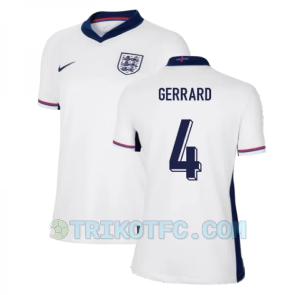 Damen Steven Gerrard #4 England Fußballtrikots EM 2024 Heimtrikot
