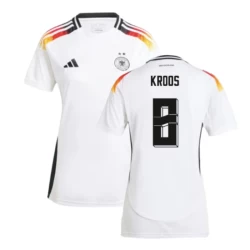 Damen Toni Kroos #8 Deutschland Fußballtrikot EM 2024 Heimtrikot