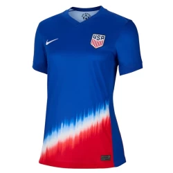 Damen USA Fußballtrikot Copa America 2024 Auswärtstrikot