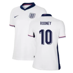 Damen Wayne Rooney #10 England Fußballtrikot EM 2024 Heimtrikot