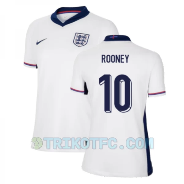 Damen Wayne Rooney #10 England Fußballtrikots EM 2024 Heimtrikot