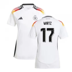 Damen Wirtz #17 Deutschland Fußballtrikots EM 2024 Heimtrikot