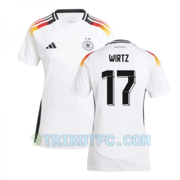 Damen Wirtz #17 Deutschland Fußballtrikots EM 2024 Heimtrikot