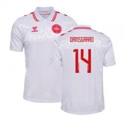 Damsgaard #14 Dänemark Fußballtrikots EM 2024 Auswärtstrikot Herren