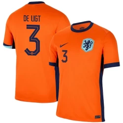 De Ligt #3 Niederlande Fußballtrikot EM 2024 Heimtrikot Herren