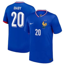 Diaby #20 Frankreich Fußballtrikot EM 2024 Heimtrikot Herren