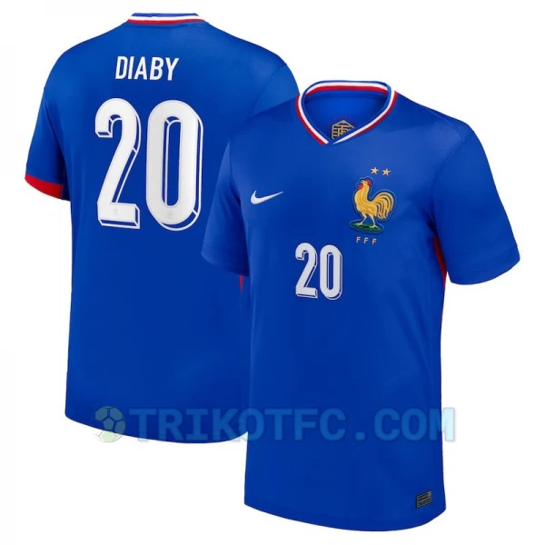 Diaby #20 Frankreich Fußballtrikots EM 2024 Heimtrikot Herren