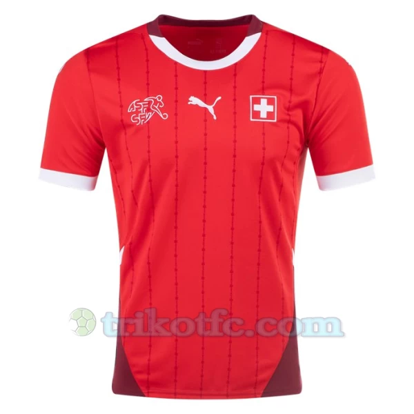 Discount Schweiz Fußballtrikot EM 2024 Heimtrikot Herren