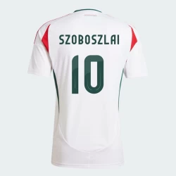 Dominik Szoboszlai #10 Ungarn Fußballtrikot EM 2024 Auswärtstrikot Herren