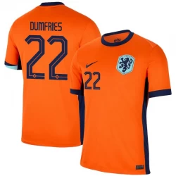 Dumfries #22 Niederlande Fußballtrikots EM 2024 Heimtrikot Herren