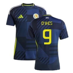 Dykes #9 Schottland Fußballtrikot EM 2024 Heimtrikot Herren