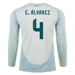 E. Alvarez #4 Mexiko Fußballtrikot Copa America 2024 Auswärtstrikot Herren Langarm