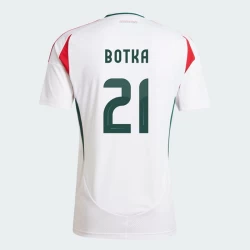 Endre Botka #21 Ungarn Fußballtrikot EM 2024 Auswärtstrikot Herren