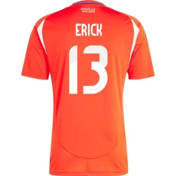 Erick #13 Chile Fußballtrikot Copa America 2024 Heimtrikot Herren