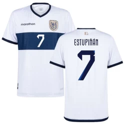 Estupinan #7 Ecuador Fußballtrikots Copa America 2024 Auswärtstrikot Herren