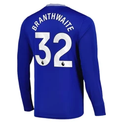 Everton FC Branthwaite #32 Fußballtrikot 2024-25 Heimtrikot Herren Langarm