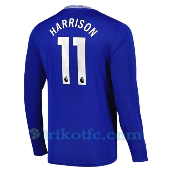 Everton FC Harrison #11 Fußballtrikot 2024-25 Heimtrikot Herren Langarm