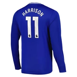 Everton FC Harrison #11 Fußballtrikots 2024-25 Heimtrikot Herren Langarm