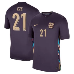 Eze #21 England Fußballtrikot EM 2024 Auswärtstrikot Herren