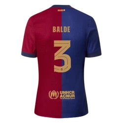 FC Barcelona Balde #3 Fußballtrikot 2024-25 Heimtrikot Herren