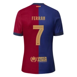 FC Barcelona Ferran #7 Fußballtrikot 2024-25 Heimtrikot Herren