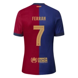 FC Barcelona Ferran #7 Fußballtrikots 2024-25 Heimtrikot Herren