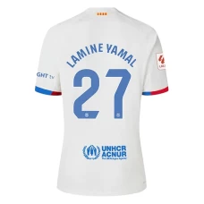 FC Barcelona Fußballtrikot 2023-24 Lamine Yamal #27 Auswärtstrikot Herren