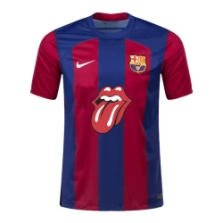 FC Barcelona Fußballtrikot 2023-24 Rolling Stones Heimtrikot Herren