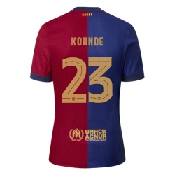 FC Barcelona Kounde #23 Fußballtrikot 2024-25 Heimtrikot Herren