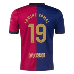FC Barcelona Lamine Yamal #19 Fußballtrikots 2024-25 Heimtrikot Herren